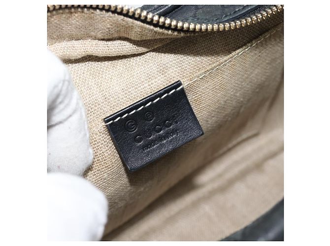Gucci Bree Microguccissima Motif GG medium Schwarz - Ansicht 6