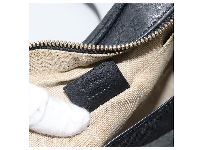 Gucci Bree Microguccissima Motif GG medium Schwarz - Ansicht 7