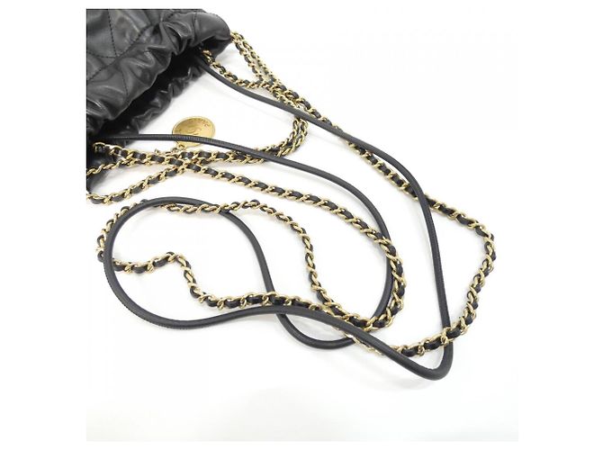 Borsa Chanel 22 Line MINI AS3980 Nero - vista 8