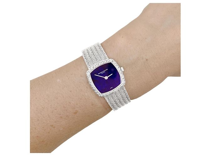 Orologio da Donna Vacheron Constantin, oro bianco e diamanti. - vista 6