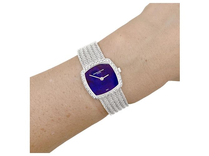 Orologio da Donna Vacheron Constantin, oro bianco e diamanti. - vista 7