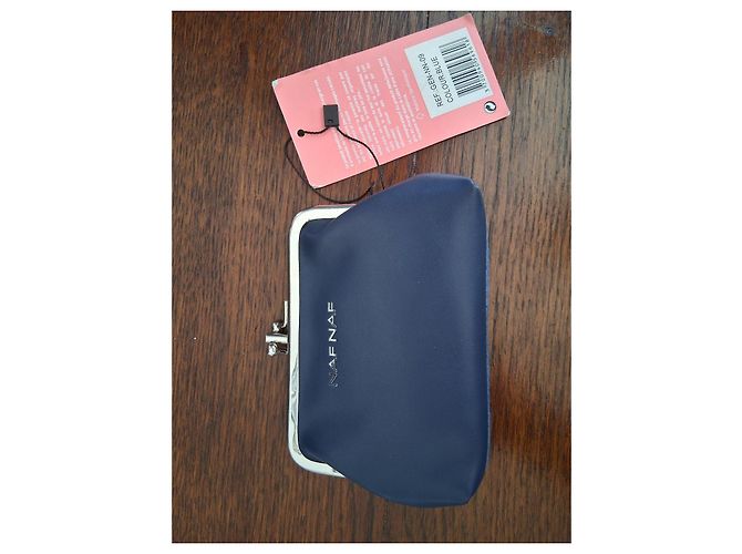 Autre Marque Cartera Naf Naf azul acolchada - vista 2