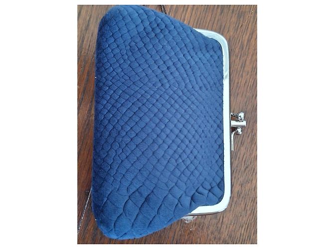 Autre Marque Cartera Naf Naf azul acolchada - vista 6