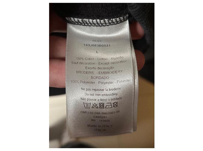 Christian Dior x Peter Doig Schwarzer Hoodie - Größe L Gebraucht - Ansicht 4