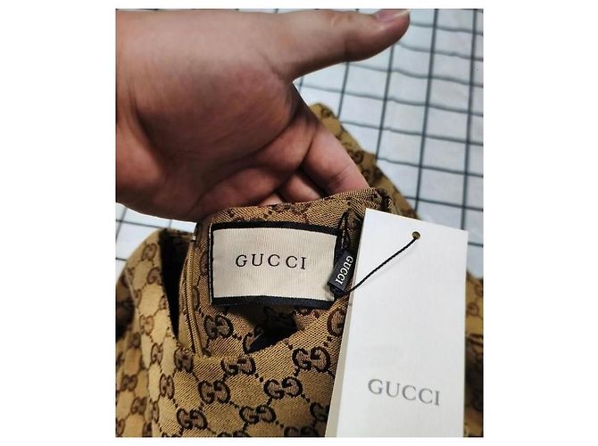 Gucci GG Monogram Kleid Braun Monogramm - Ansicht 3