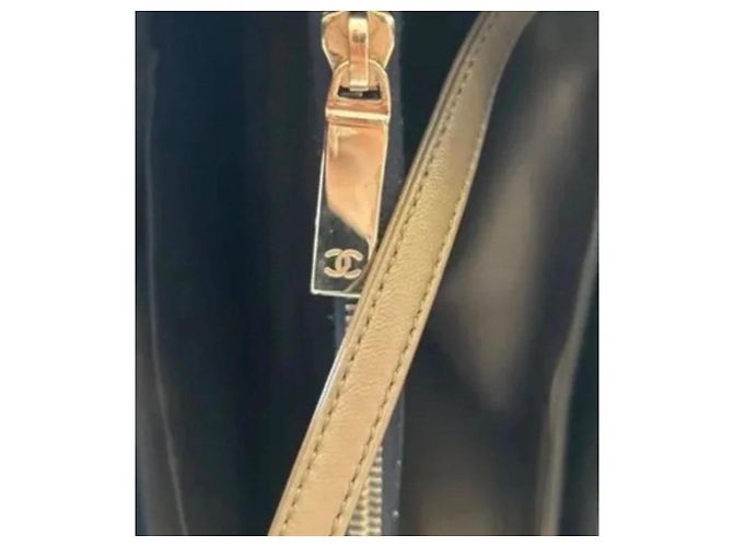 Borsa Tote Chanel Grand Shopping Blu scuro - vista 8