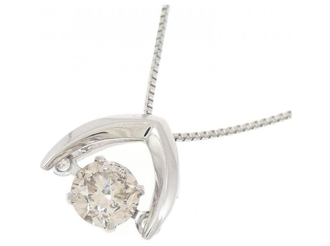 Autre Marque Collana in platino e diamanti Argento - vista 3
