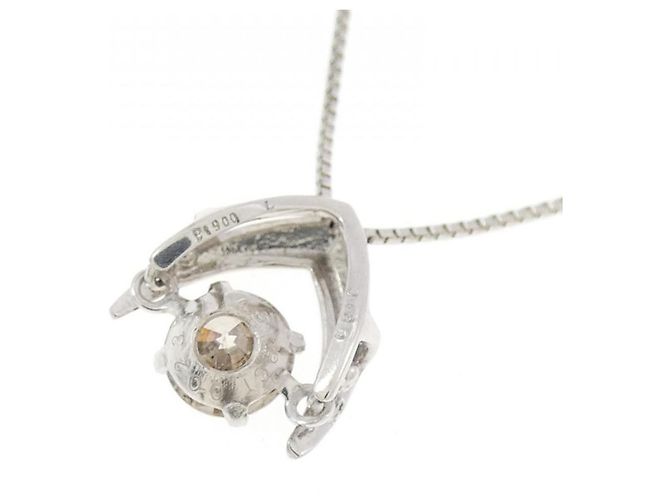 Autre Marque Collana in platino e diamanti Argento - vista 4