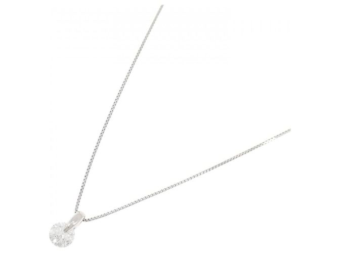 Autre Marque Collana in platino e diamanti Argento - vista 2