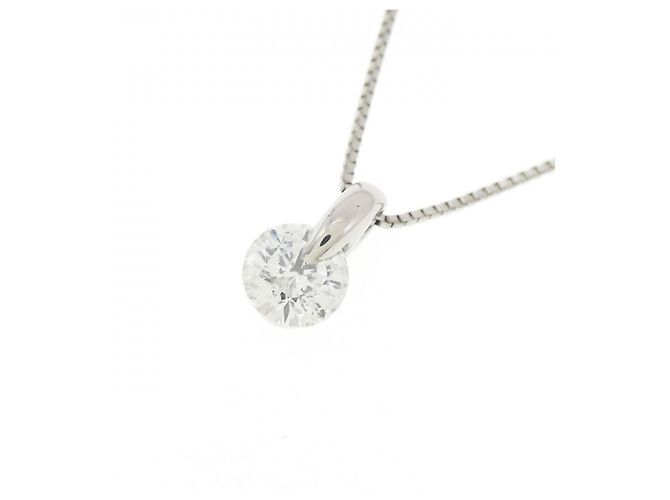 Autre Marque Collana in platino e diamanti Argento - vista 3
