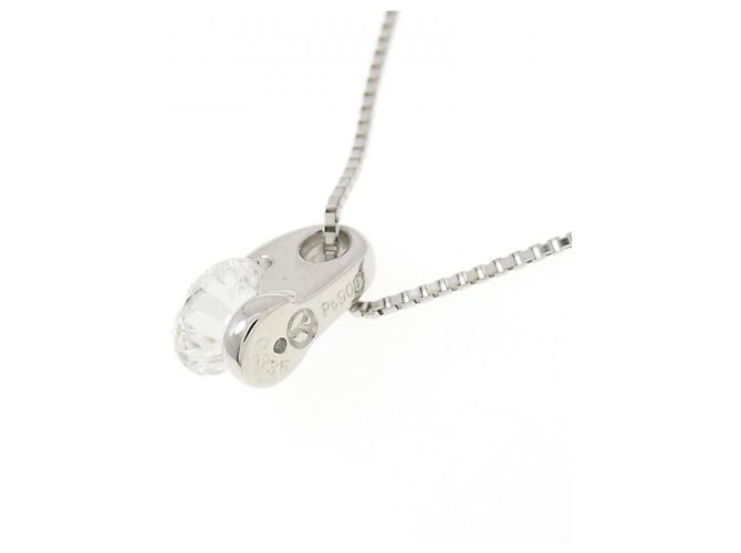 Autre Marque Collana in platino e diamanti Argento - vista 4
