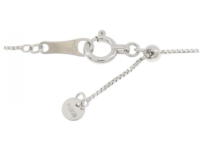 Autre Marque Collana in platino e diamanti Argento - vista 5