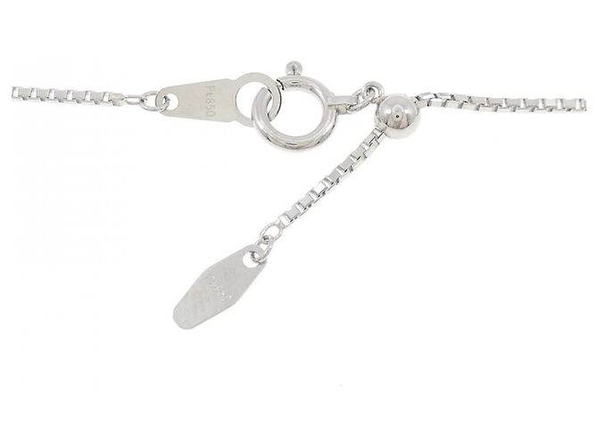 Autre Marque Collana di Diamanti PT900 PT850 Argento - vista 5