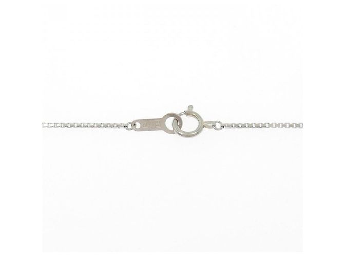 Autre Marque Collana di Diamanti Pt900 Pt850 Argento - vista 5