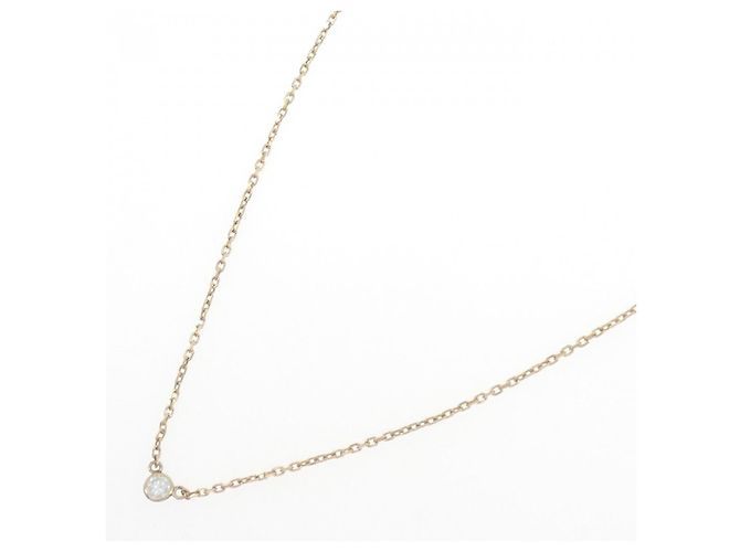 Autre Marque Colar de diamante Au750 Dourado - vista 2