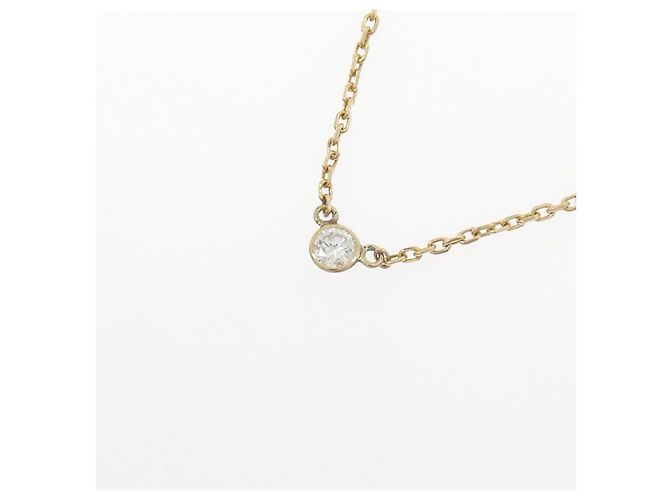 Autre Marque Colar de diamante Au750 Dourado - vista 3