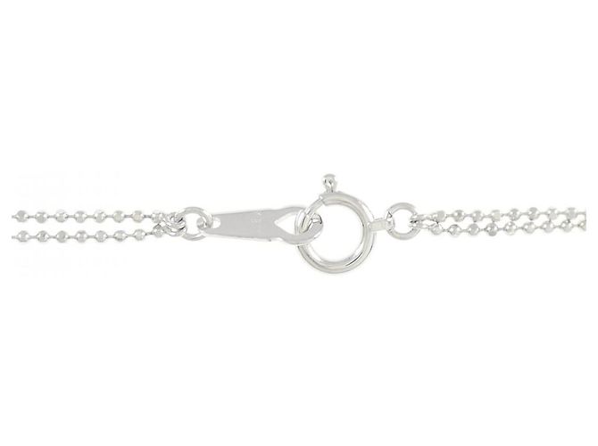 Autre Marque Collana con Croce di Diamanti Au750 Argento - vista 5