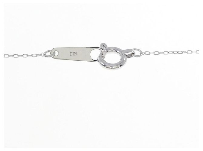 Autre Marque Collana in oro bianco 10K e diamanti Argento - vista 5