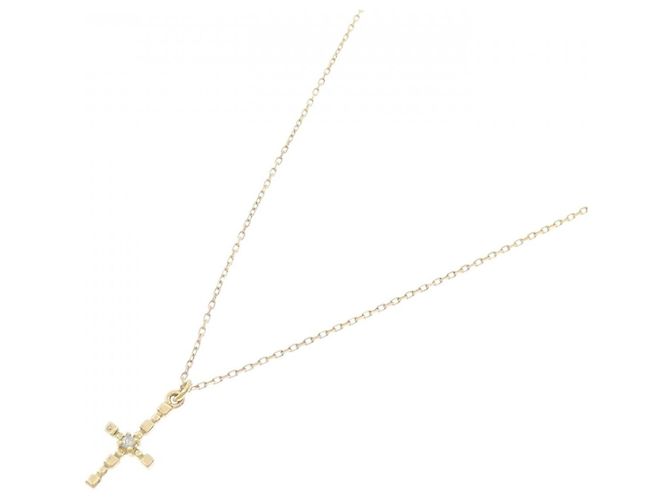 Autre Marque Collana con Croce di Diamanti Au750 D'oro - vista 2