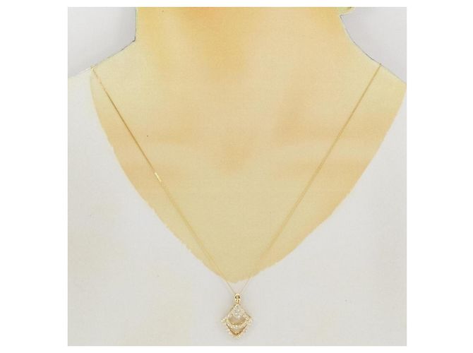 Autre Marque Collana con Diamanti Au750 D'oro - vista 6
