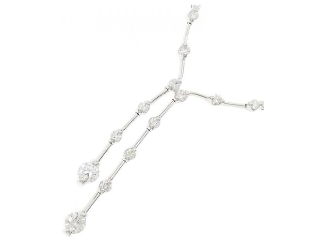 Autre Marque Collana in Au750 e Diamanti Argento - vista 3