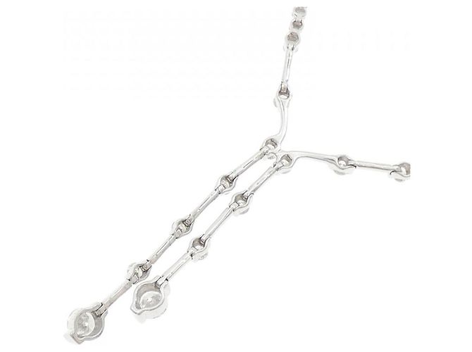 Autre Marque Collana in Au750 e Diamanti Argento - vista 4