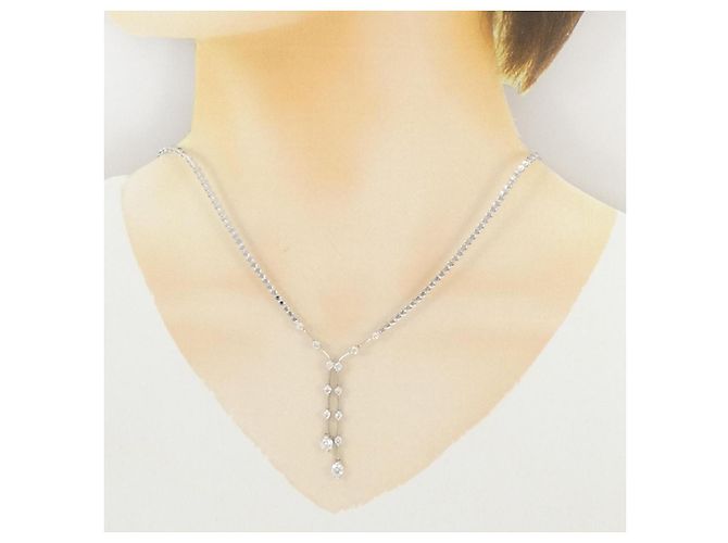 Autre Marque Collana in Au750 e Diamanti Argento - vista 6