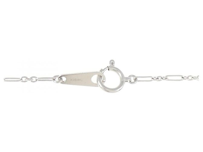 Autre Marque Collana in oro bianco Au750, rubino e diamante Rosso - vista 5