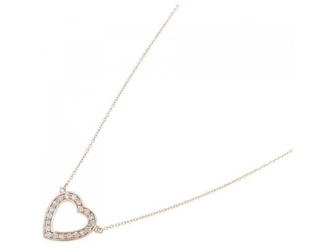 Autre Marque Collana Cuore di Diamanti Au750 Rosa - vista 2