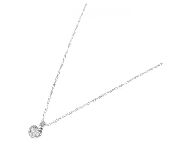 Autre Marque Collana in Pt850 e diamante Argento - vista 2