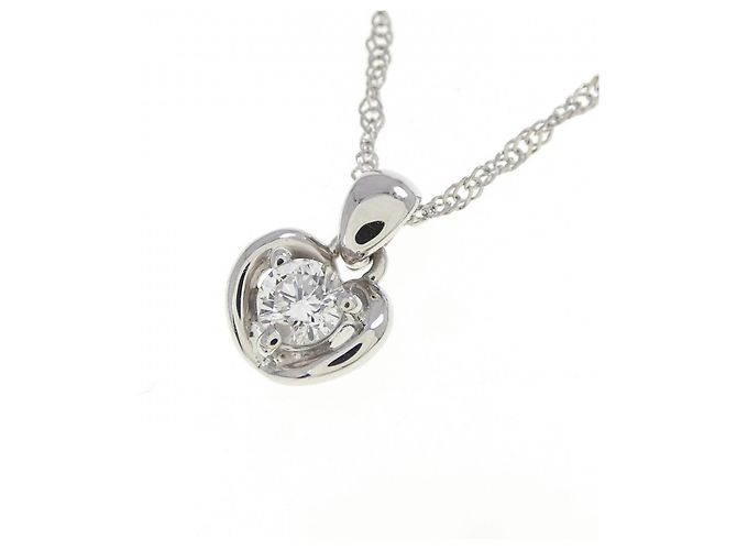Autre Marque Collana in Pt850 e diamante Argento - vista 3