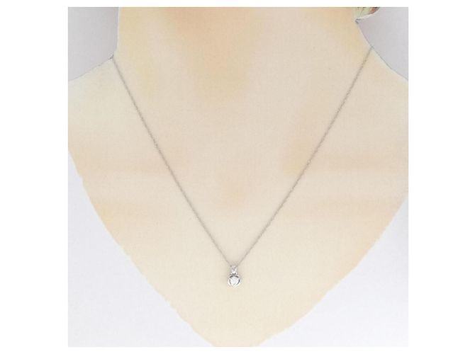 Autre Marque Collana in Pt850 e diamante Argento - vista 6