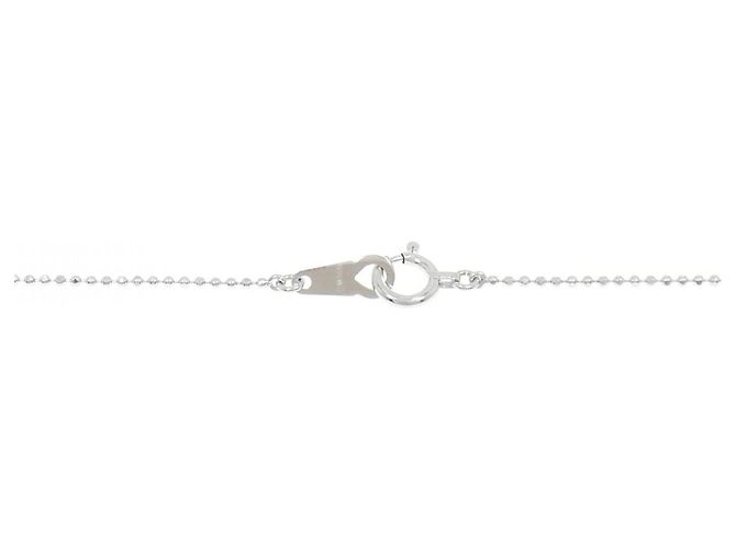 Autre Marque Collana a Croce con Diamanti Au750 Argento - vista 5