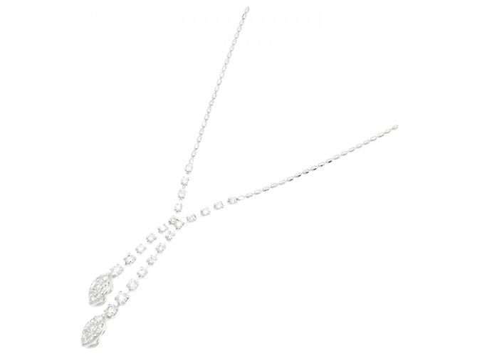 Autre Marque Collana con Diamanti Au750 Argento - vista 2