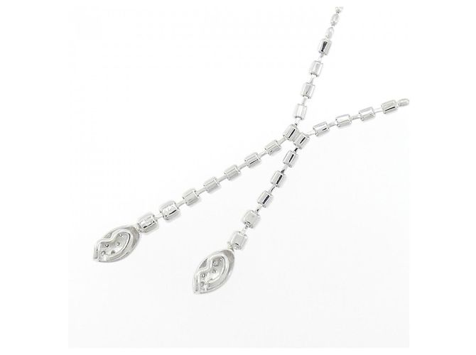 Autre Marque Collana con Diamanti Au750 Argento - vista 4