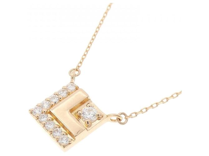 Autre Marque Collana con Diamanti Au750 Rosa - vista 3