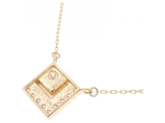 Autre Marque Collana con Diamanti Au750 Rosa - vista 4