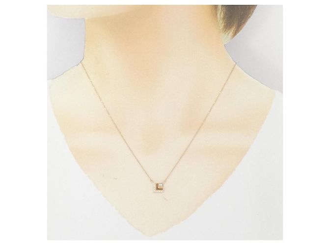 Autre Marque Collana con Diamanti Au750 Rosa - vista 6