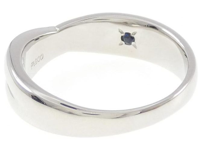 Autre Marque Anello in zaffiro in PT900 Argento - vista 3