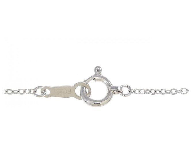 Autre Marque Collana con Diamanti Pt950 Pt850 Argento - vista 5