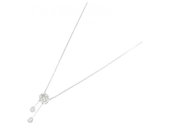 Autre Marque Collana con Diamanti Au750 Argento - vista 2