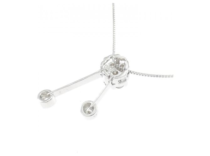 Autre Marque Collana con Diamanti Au750 Argento - vista 4