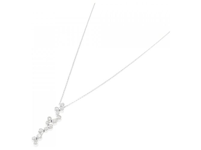 Autre Marque Collana con diamante Au750 Argento - vista 2