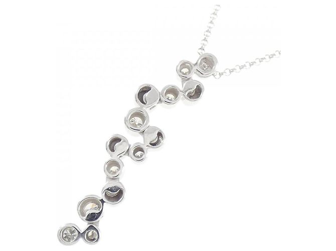 Autre Marque Collana con diamante Au750 Argento - vista 4