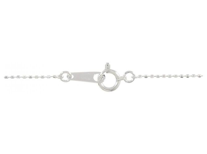 Autre Marque Collana in oro bianco e diamanti Au750 Argento - vista 5