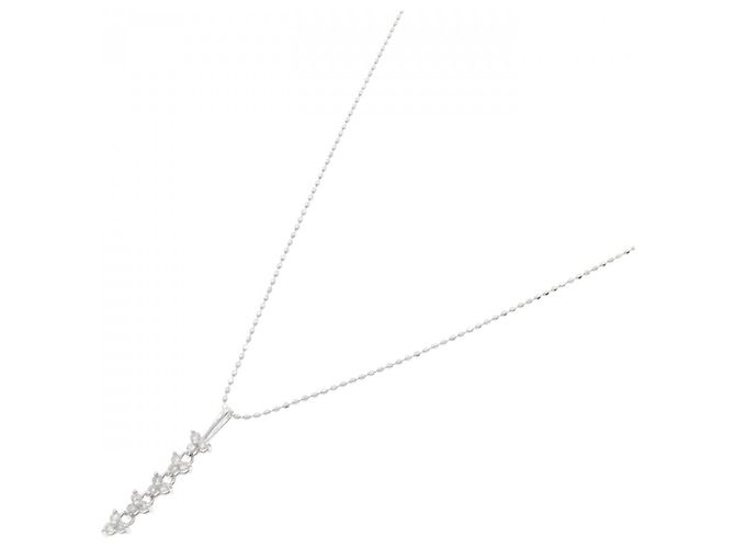 Autre Marque Collana con Diamanti Au750 Argento - vista 2