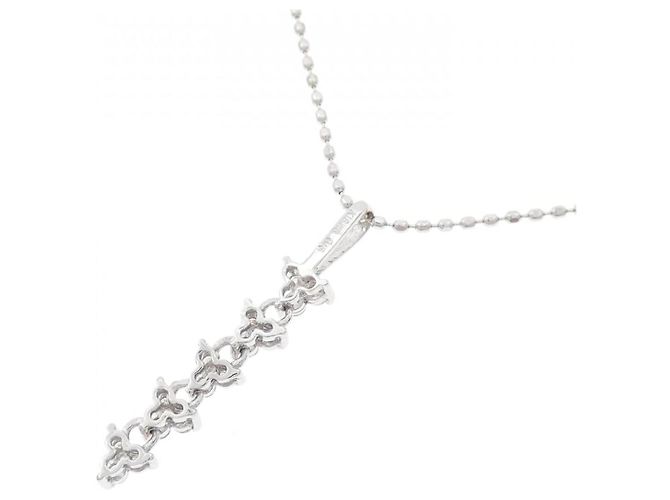 Autre Marque Collana con Diamanti Au750 Argento - vista 4