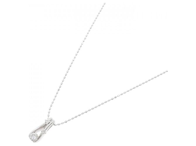 Autre Marque Collana con Diamanti Au750 Argento - vista 2