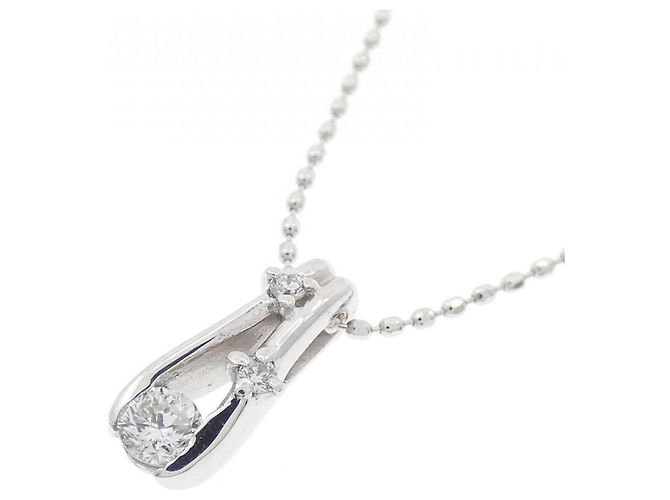 Autre Marque Collana con Diamanti Au750 Argento - vista 3