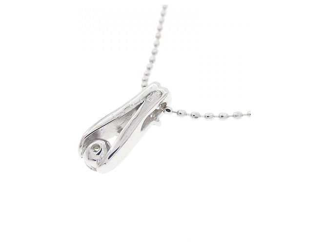 Autre Marque Collana con Diamanti Au750 Argento - vista 4